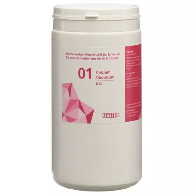 Phytomed Schussler Nr. 1 Calc Fluor в таблетках, D 12 50г
