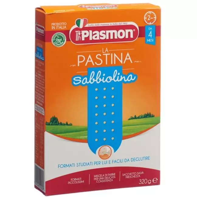 Plasmon Pastina Sabbiolina 320г Plasmon Pastina Sabbiolina 320г