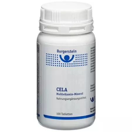 Burgerstein CELA Multivitamin-Mineral 100 tablets Burgerstein CELA Multivitamin-Mineral 100 tablets