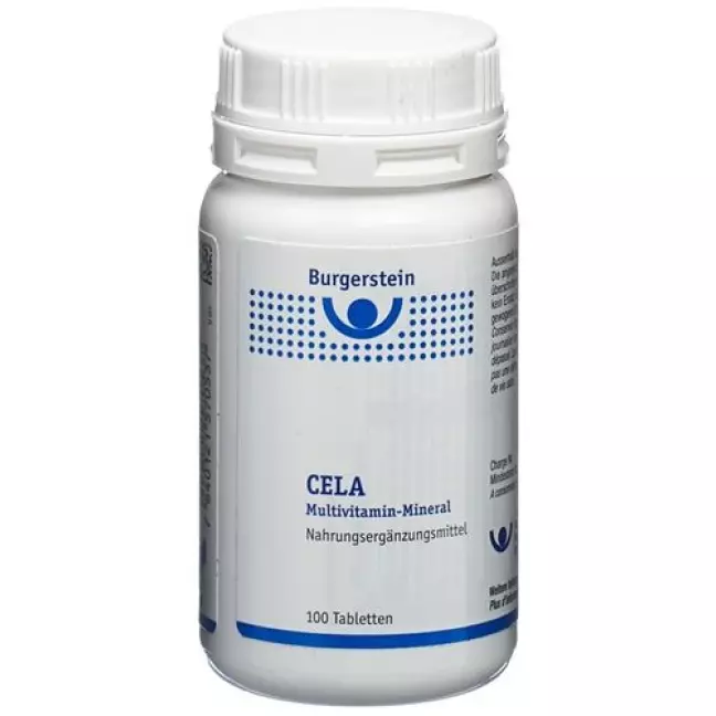 Burgerstein CELA Multivitamin-Mineral 100 tablets Burgerstein CELA Multivitamin-Mineral 100 tablets