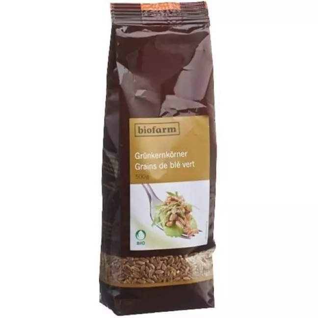 Biofarm Grunkern Knospe в пакетиках 500г Biofarm Grunkern Knospe в пакетиках 500г