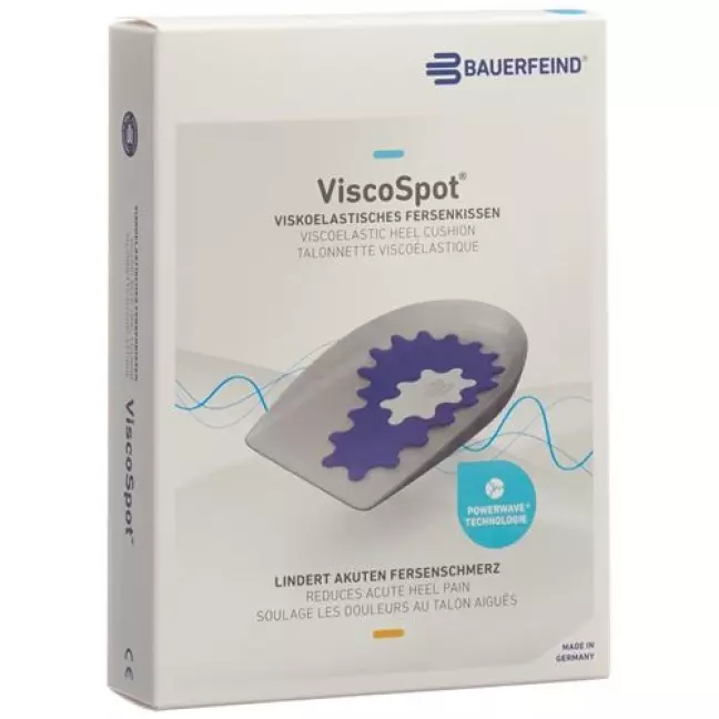 ViscoSpot Fersenkissen Rechter + Linker Fuss Grosse 1 ViscoSpot Fersenkissen Rechter + Linker Fuss Grosse 1
