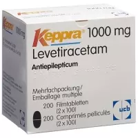 Keppra 1000 mg 200 filmtablets