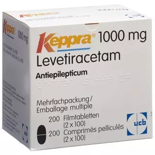 Keppra 1000 mg 200 filmtablets