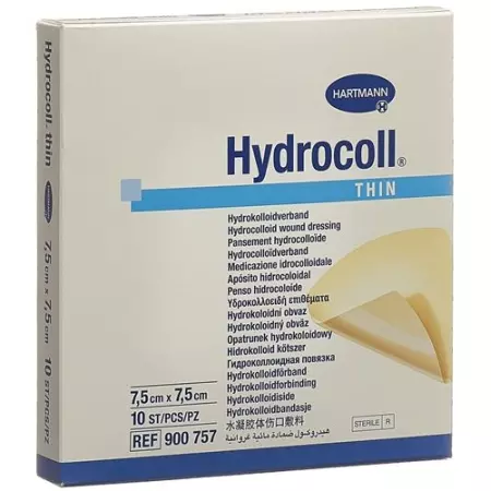 Hydrocoll Thin Hydrocolloid Verb 7.5x7.5см 10 штук Hydrocoll Thin Hydrocolloid Verb 7.5x7.5см 10 штук