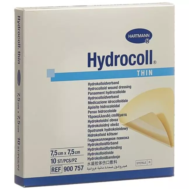 Hydrocoll Thin Hydrocolloid Verb 7.5x7.5см 10 штук Hydrocoll Thin Hydrocolloid Verb 7.5x7.5см 10 штук