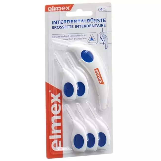 Elmex Interdentalburste 4мм mit Halter 6 штук Elmex Interdentalburste 4мм mit Halter 6 штук