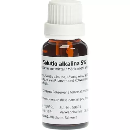 Веледа Солутио Алкалина капли 5% 20 мл Веледа Солутио Алкалина капли 5% 20 мл