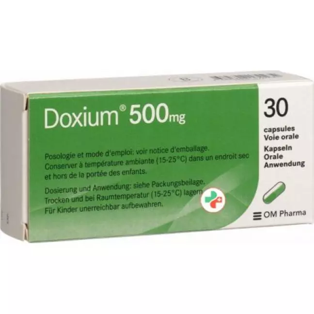 Doxium 500 mg 30 Kaps Doxium 500 mg 30 Kaps