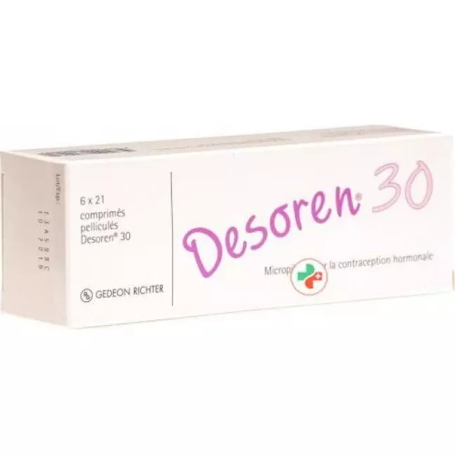Дезорен-30 6 x 21 таблетка