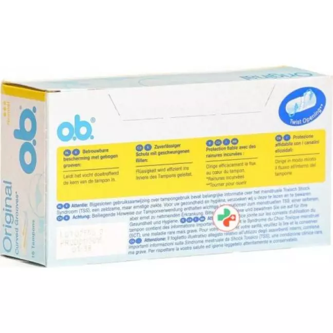 Ob Tampons Normal 16 штук Ob Tampons Normal 16 штук