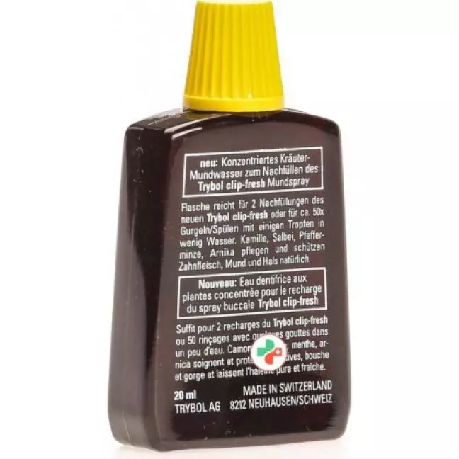 Trybol Krauter Mundwasser Reiseflasche 20мл Trybol Krauter Mundwasser Reiseflasche 20мл