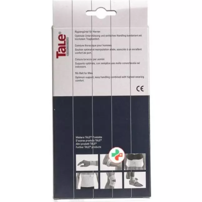 Tale Rippengurtel 15см Herren Velcro Weiss Tale Rippengurtel 15см Herren Velcro Weiss