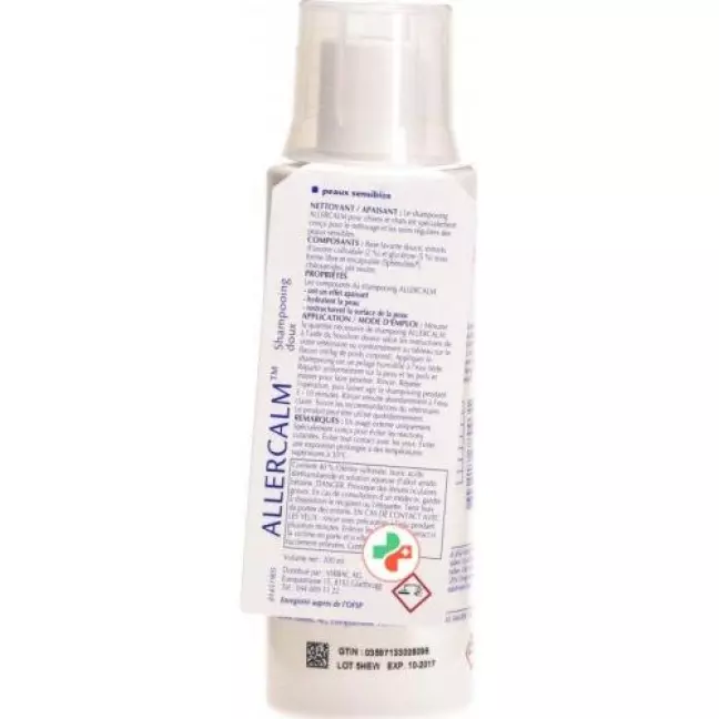 Allercalm шампунь M Hafermehl Hunde Katzen 250мл Allercalm шампунь M Hafermehl Hunde Katzen 250мл