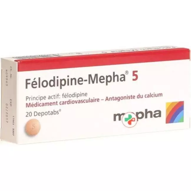 Felodipin Mepha 5 mg 20 Depotabs Felodipin Mepha 5 mg 20 Depotabs