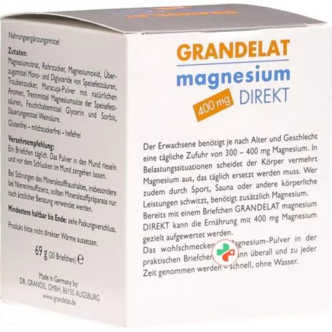 Magnesium Direkt Sport Stick 20 штук Magnesium Direkt Sport Stick 20 штук