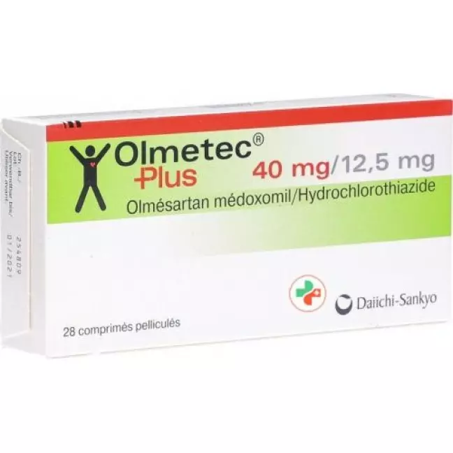 Olmetec Plus 40/12.5 28 filmtablets Olmetec Plus 40/12.5 28 filmtablets