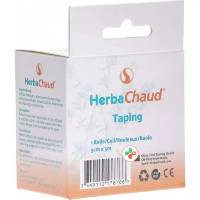 Herbachaud Tape 5смx5m Schwarz Herbachaud Tape 5смx5m Schwarz