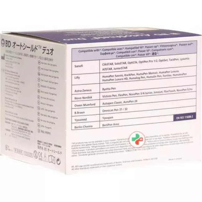 BD Autoshield Tm Duo Sicher-pen-nadel 8мм 100 штук BD Autoshield Tm Duo Sicher-pen-nadel 8мм 100 штук