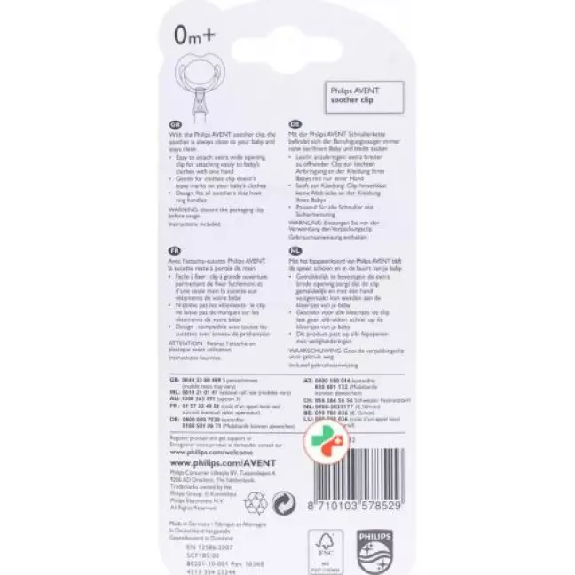 Avent Philips Schnullerkette Avent Philips Schnullerkette
