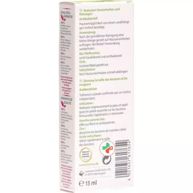Lavera Anti-Spot гель Minze 15мл Lavera Anti-Spot гель Minze 15мл