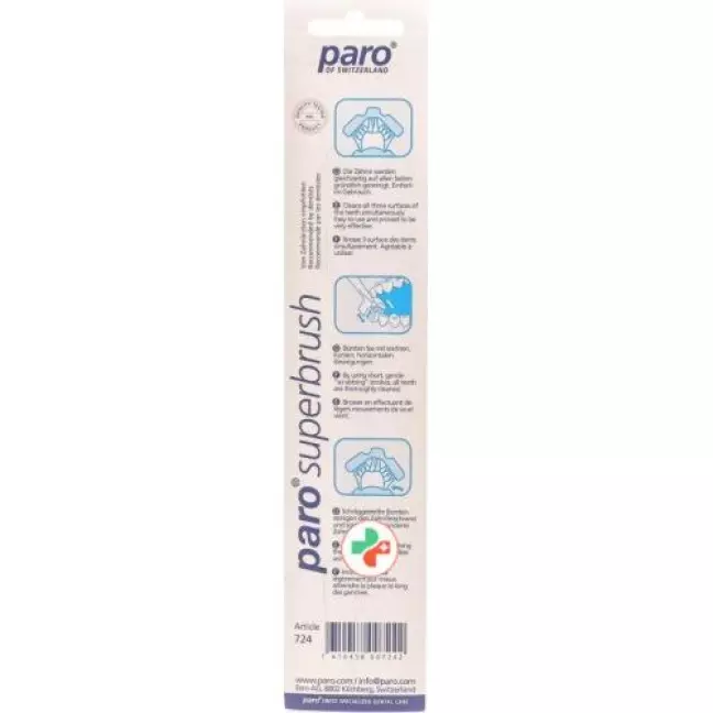 Paro Super Brush Drei-kopf-burste Paro Super Brush Drei-kopf-burste