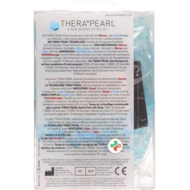Thera Pearl Warme&kaelt Sportkompresse mit Gurt Thera Pearl Warme&kaelt Sportkompresse mit Gurt