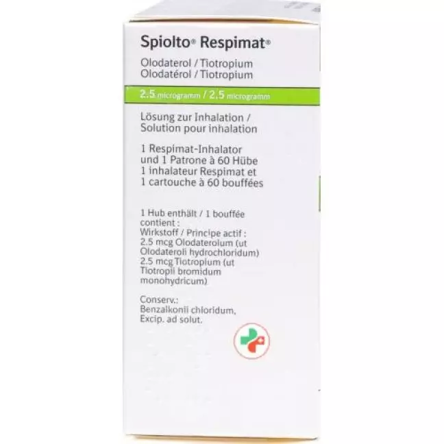 Spiolto Respimat 2.5 mcg/Hub Spiolto Respimat 2.5 mcg/Hub