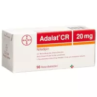 Adalat CR 20 mg 98 Retard tablets