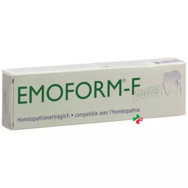 Emoform F Spezial зубная паста Pure mit Fluorid 85мл Emoform F Spezial зубная паста Pure mit Fluorid 85мл