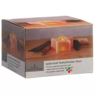 VITASAL SALZKRISTALL TEELICHT