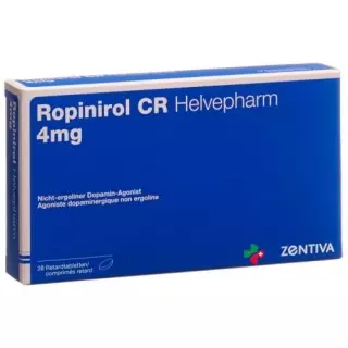 Ropinirol CR Helvepharm 4 mg 28 Depotabs