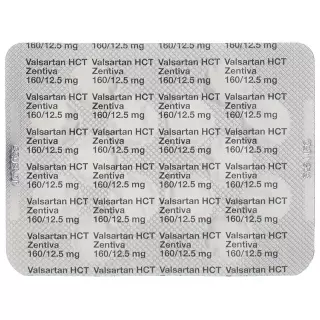 Валсартан HCT Зентива таблетки 160/12,5 мг 98 шт.