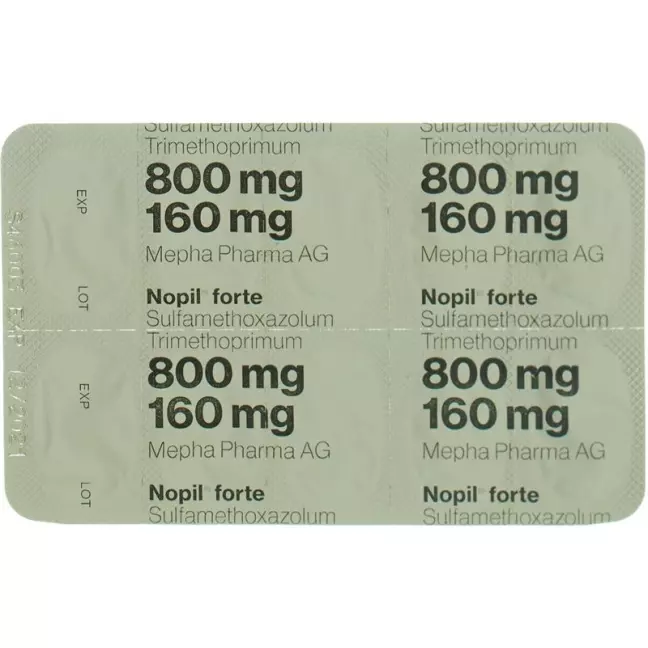NOPIL forte Tabl 800/160mg