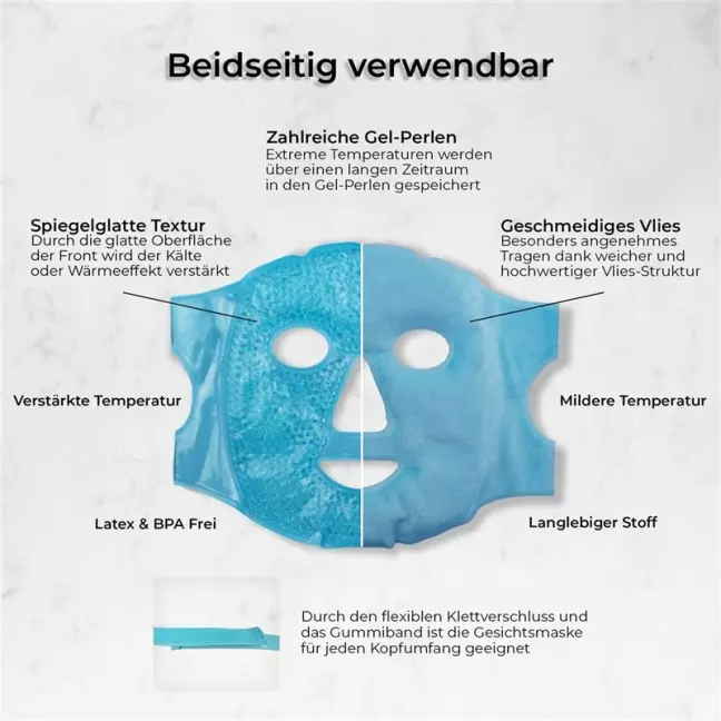QUICK AID Gesichtsmaske Wärm- und Kältefunktion