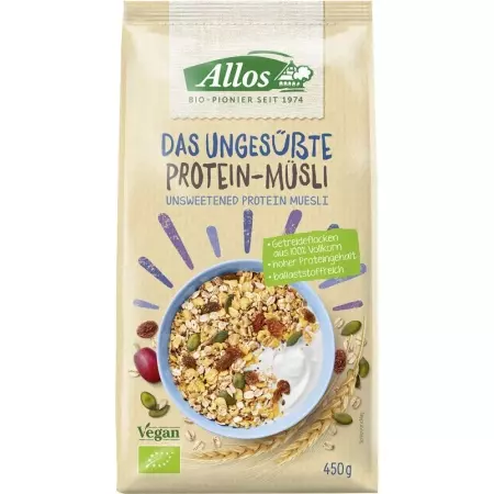 ALLOS Das ungesüsste Protein-Müsli
