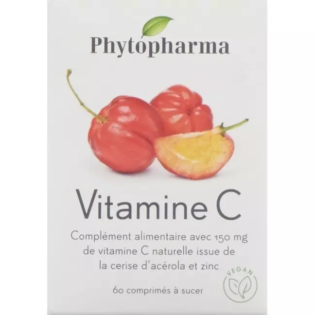 Phytopharma Леденцы с витамином С Ds 60 шт.