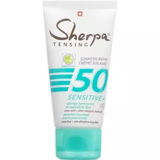 Sherpa Tensing Sonnencreme SPF 50 Sensitive Tube 50ml