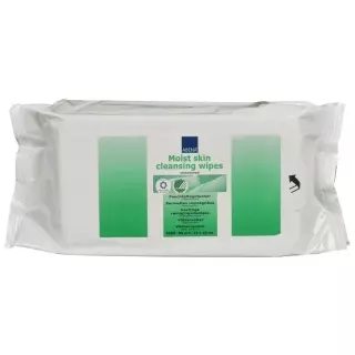 Влажные салфетки Abena Skincare без парфюмерного запаса 80 шт.
