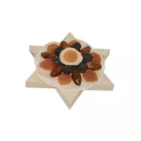 ISSRO wooden star 220 g