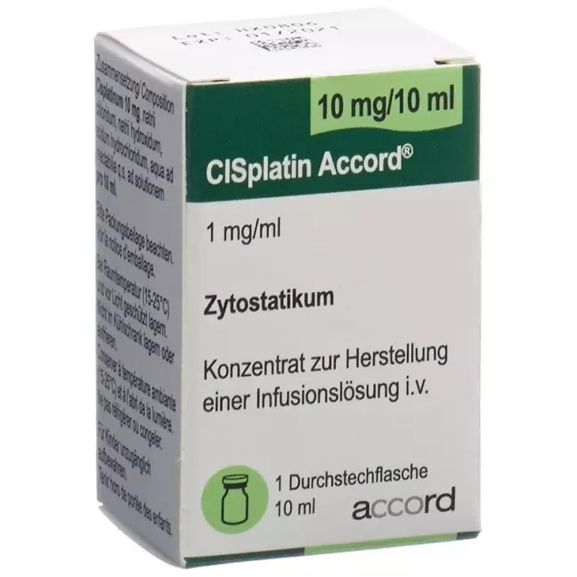 Cisplatin Accord 10mg/10ml Durchstechflasche 10ml