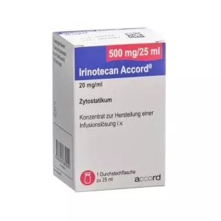 Irinotecan Accord 500mg/25ml Durchstechflasche 25ml