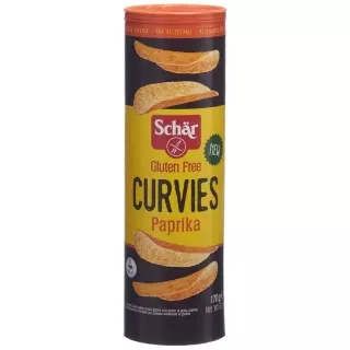Schär Curvies Paprika Glutenfrei 170g
