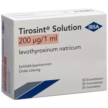 Tirosint Solution 200mcg 30 Ampullen 1ml