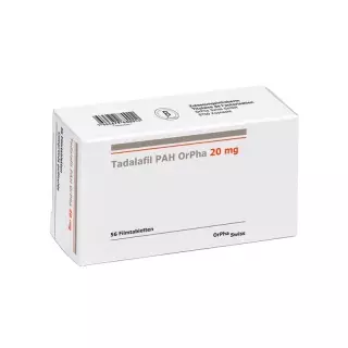 ТАДАЛАФИЛ ПАУ OrPha Filmtabl 20 мг